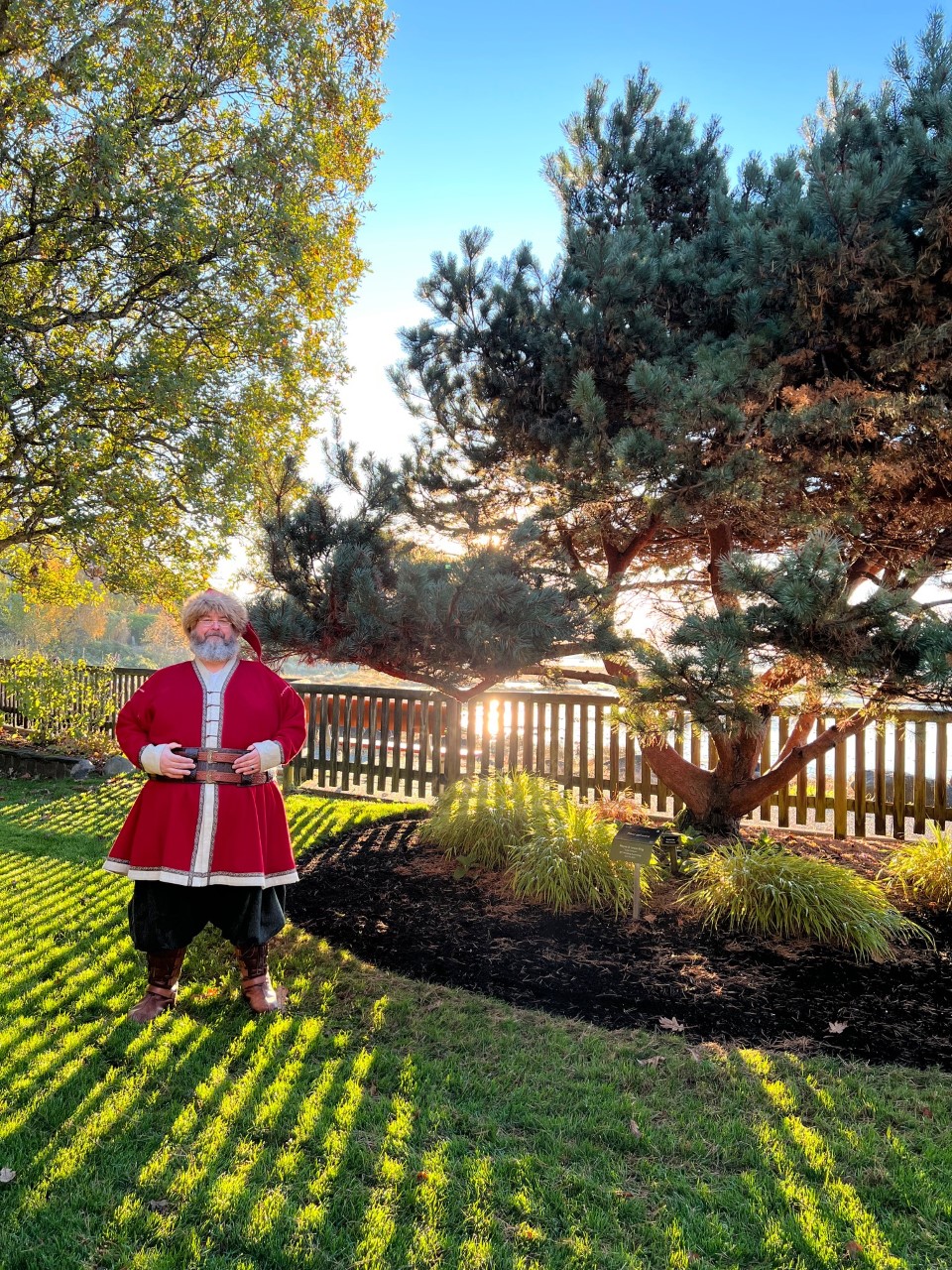 Santa at Filberg Park